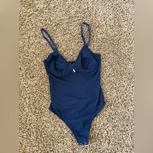 Navy Blue Bodysuit